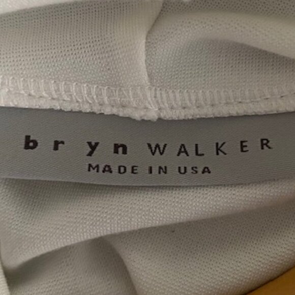 Bryn Walker Lavina Cowl Neck Crossover Tunic Top Medium - Picture 3 of 5